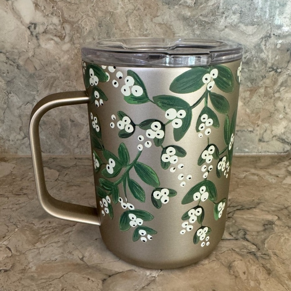 Holiday Rifle Paper Co. X Corkcicle mug